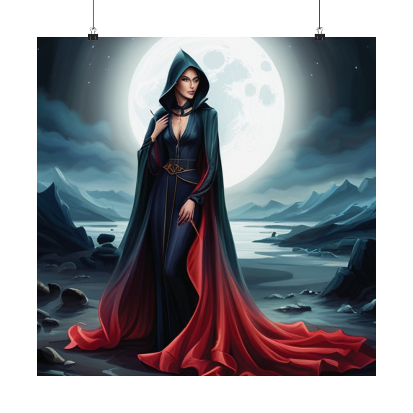 Scarlet Woman Matte Vertical Posters