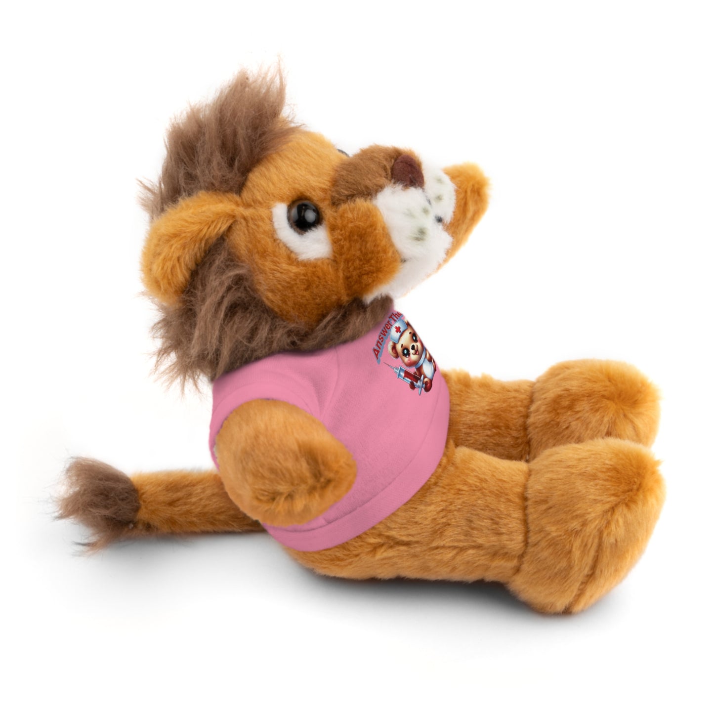 Answer The Call Stuffed Animals with Tee