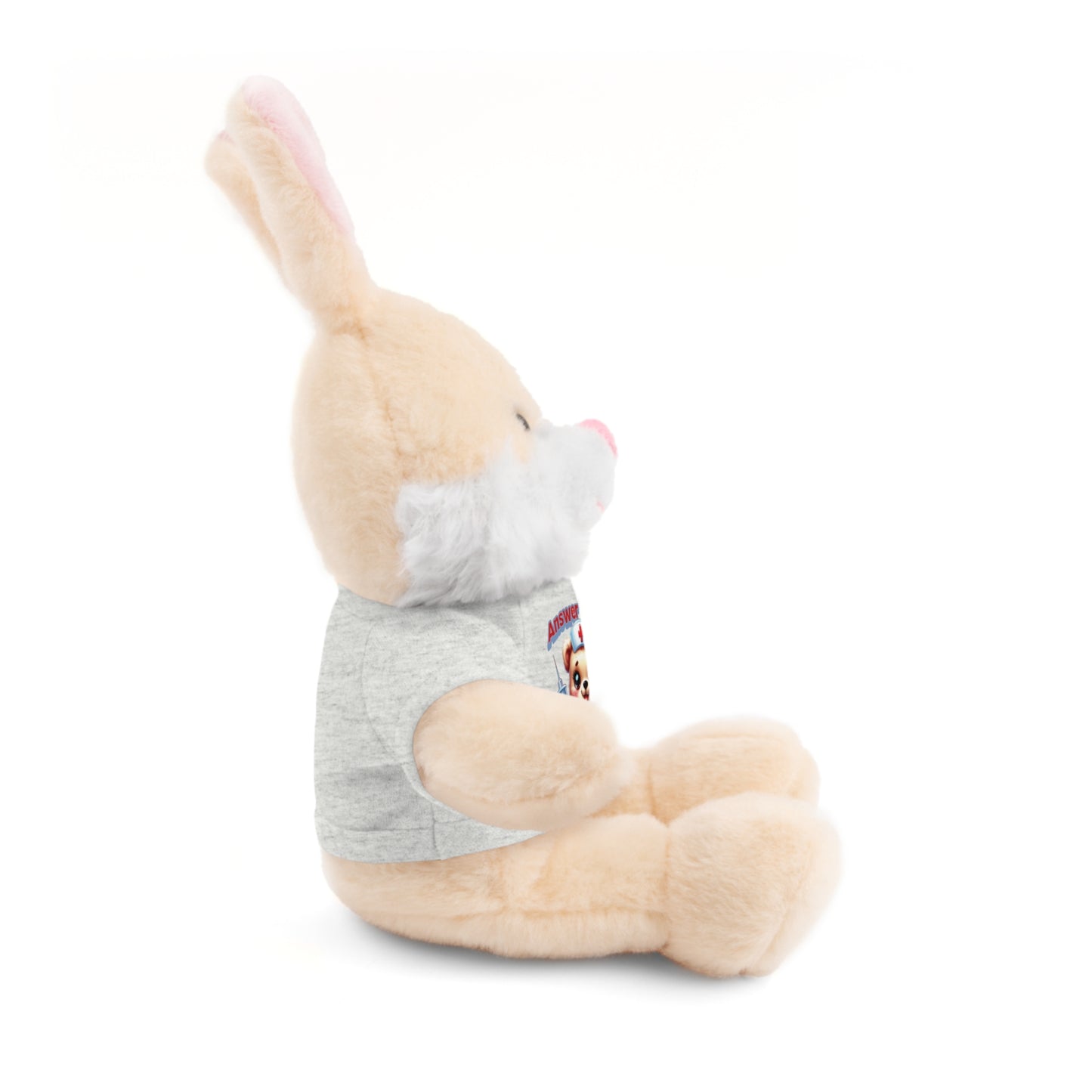 Answer The Call Stuffed Animals with Tee