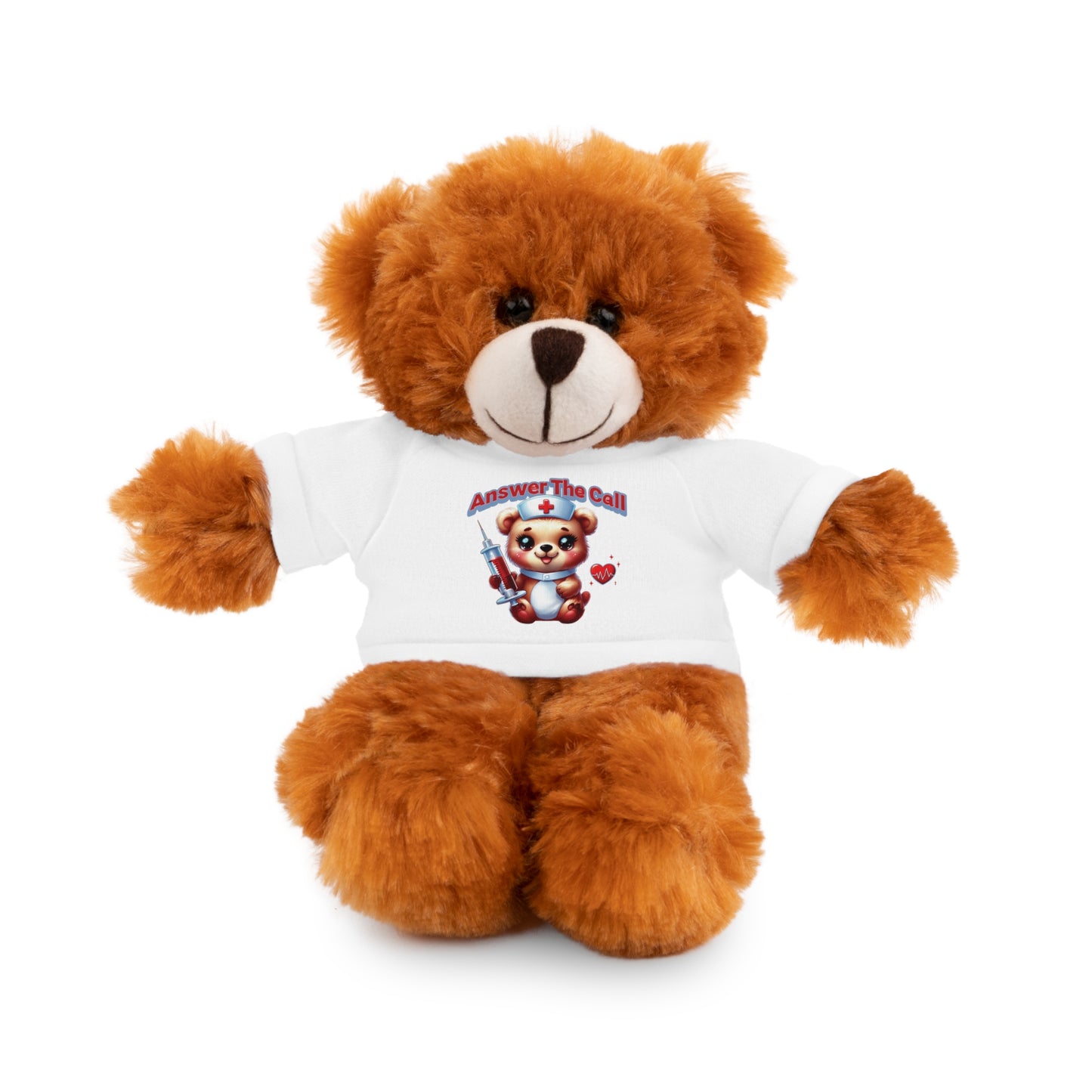 Answer The Call Stuffed Animals with Tee