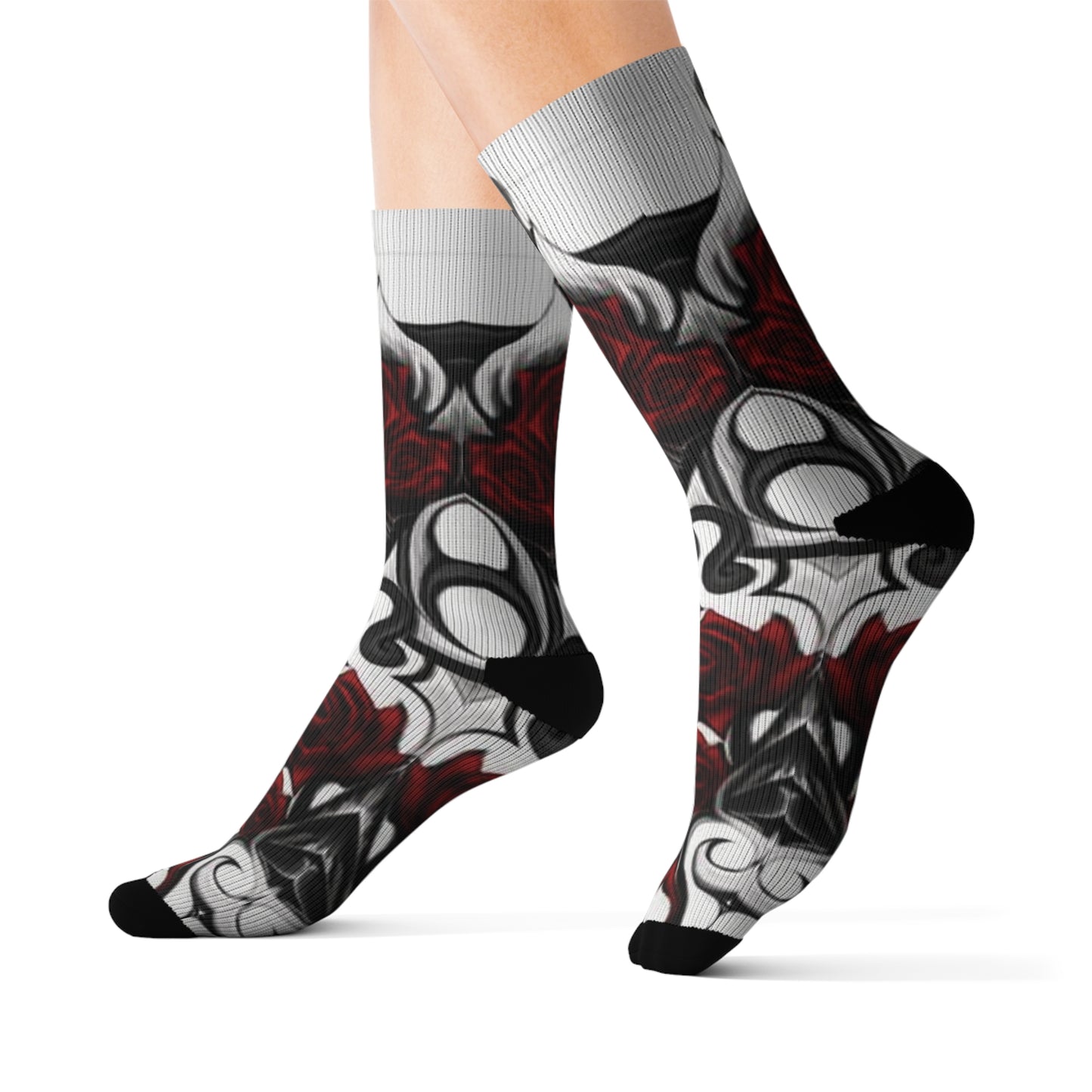 Tribal Rose Socks