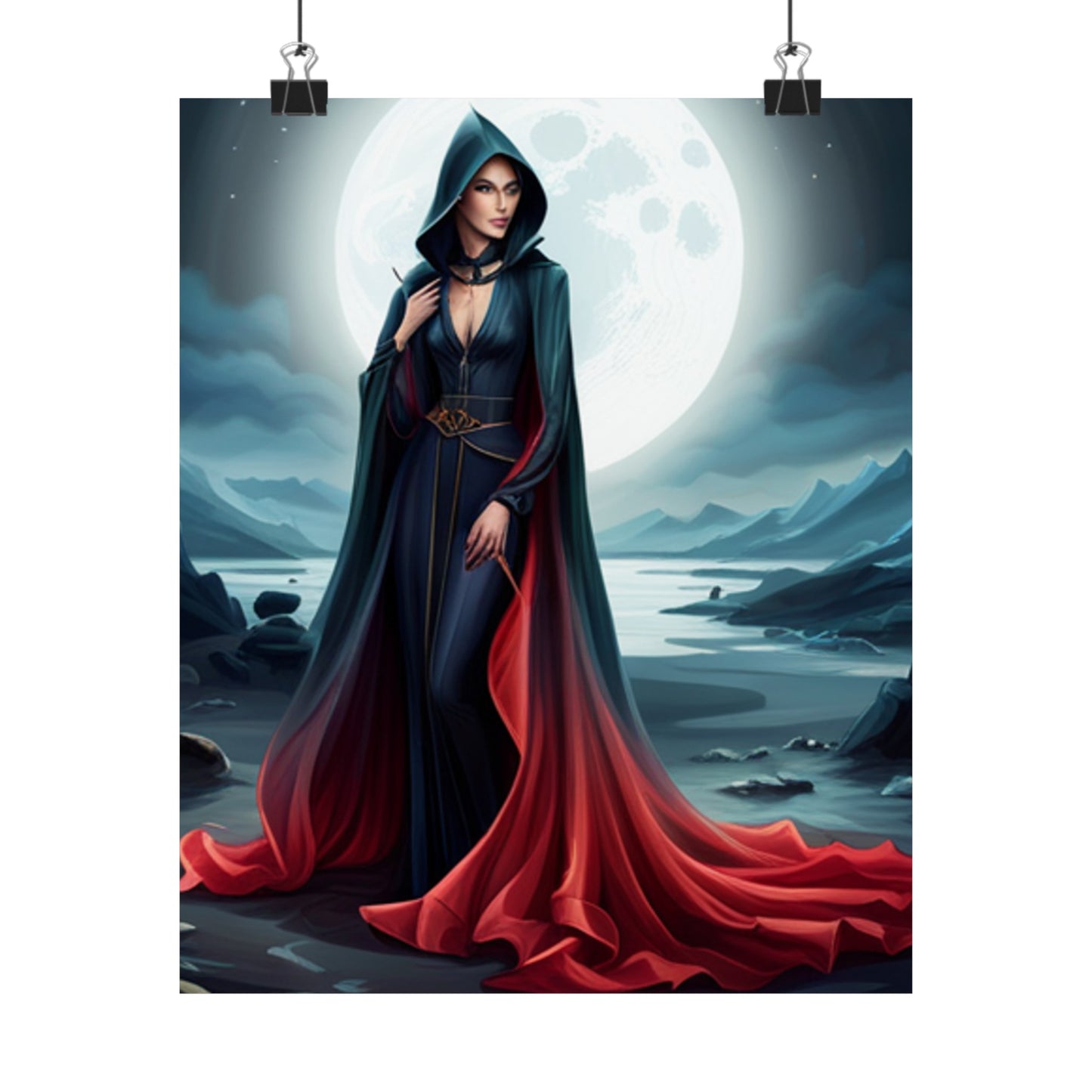 The Scarlet Woman Matte Vertical Posters