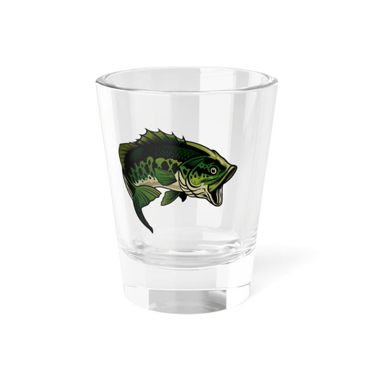 Large Mouth Bass Shot Glass, 1.5oz