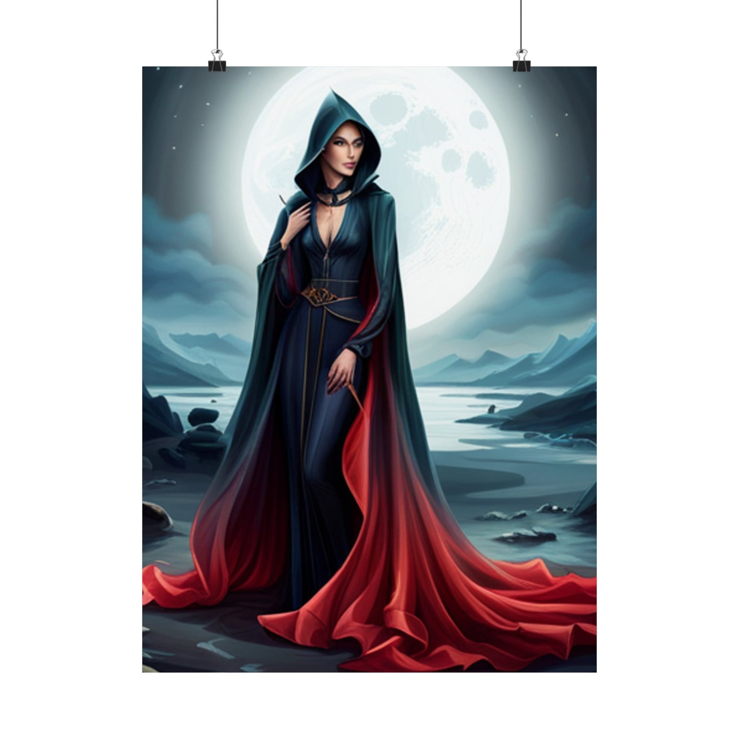 The Scarlet Woman Matte Vertical Posters