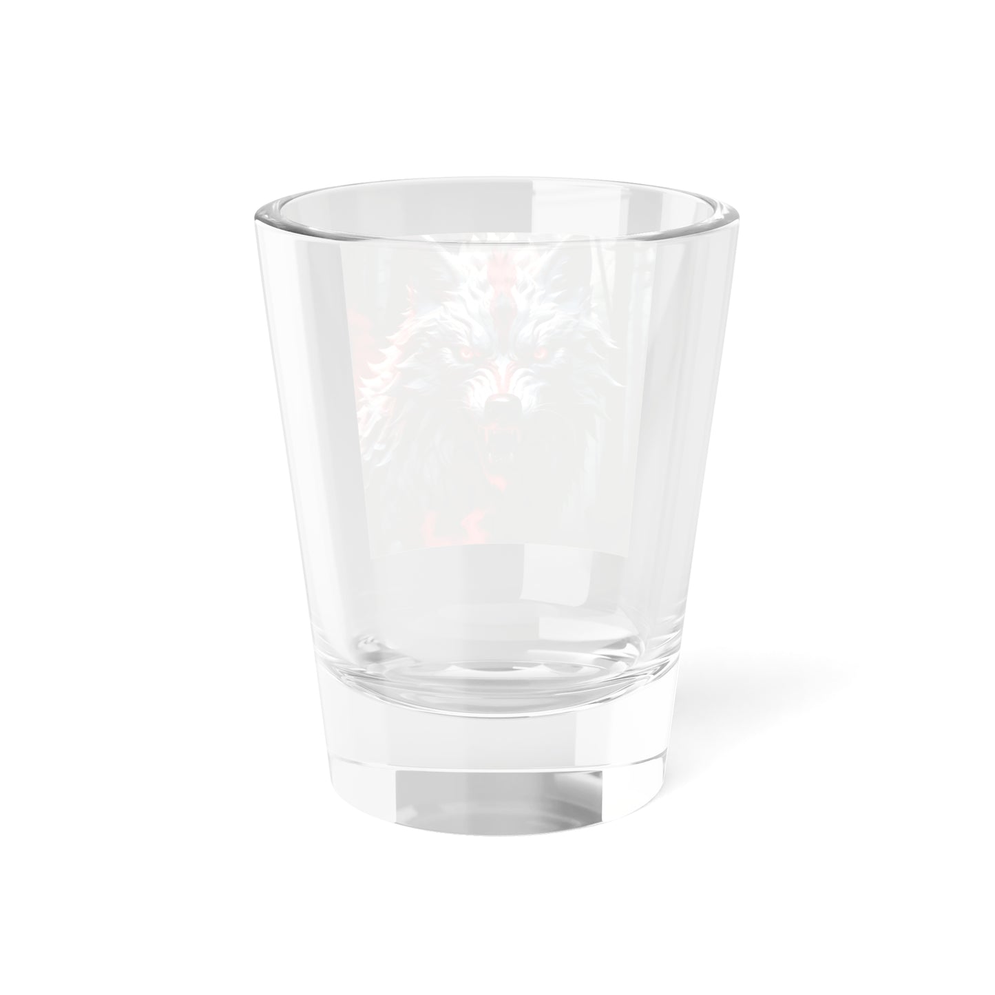 Tribal Wolf Shot Glass, 1.5oz