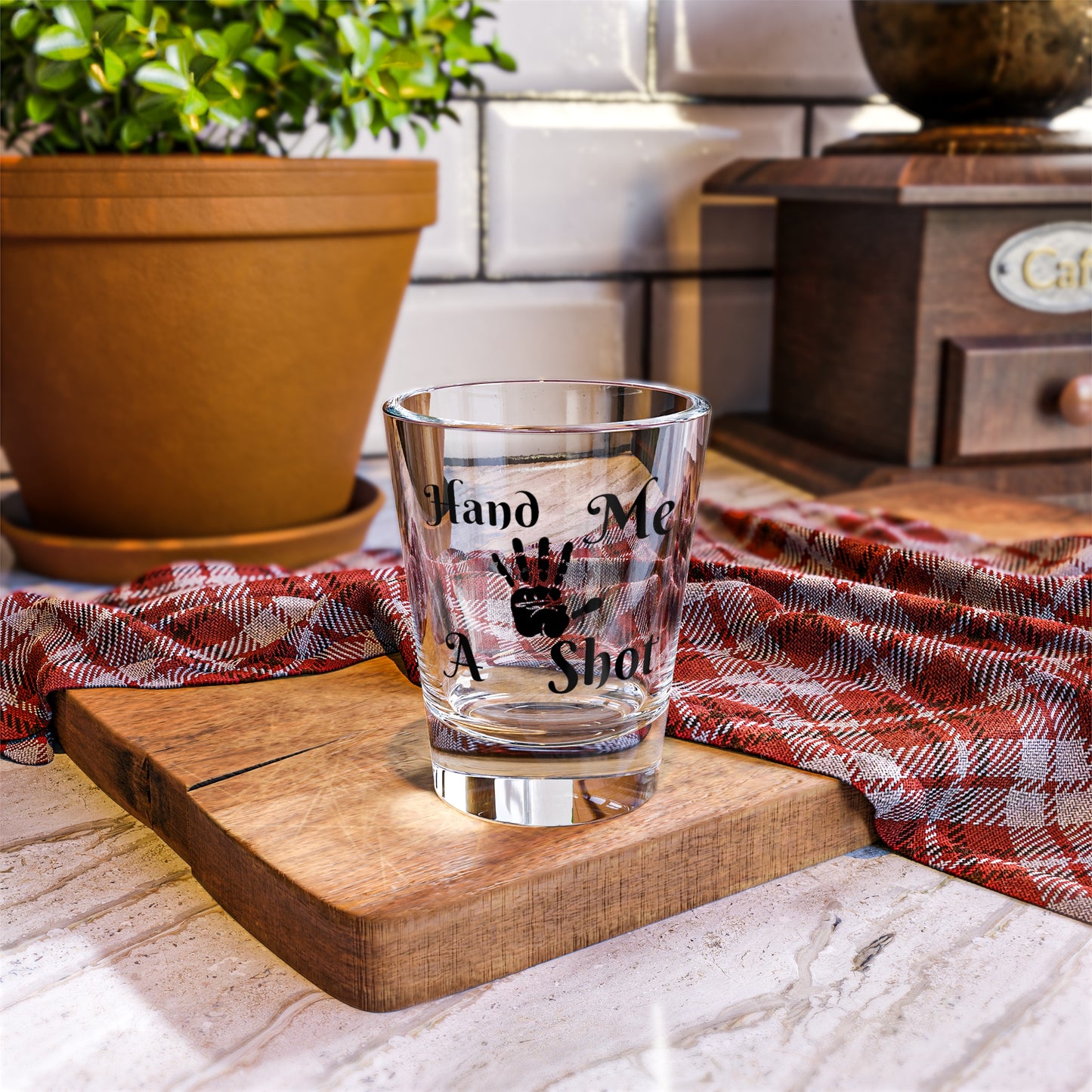Hand Me a Shot Shot Glass, 1.5oz