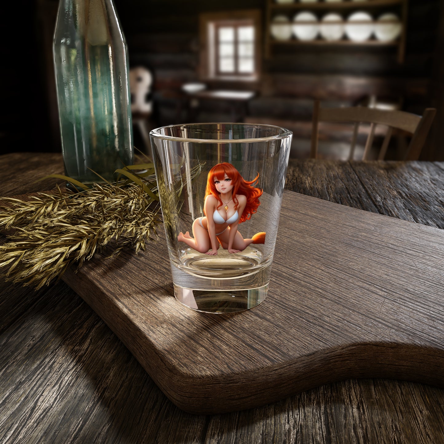 Beautiful Maiden Shot Glass, 1.5oz