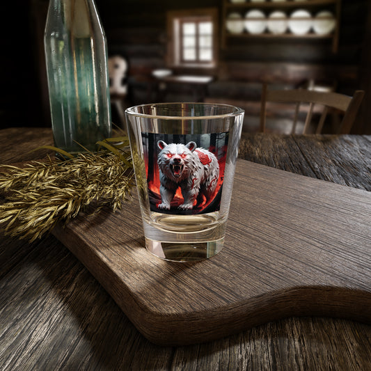 Tribal Bear Shot Glass, 1.5oz - Variant - Rose