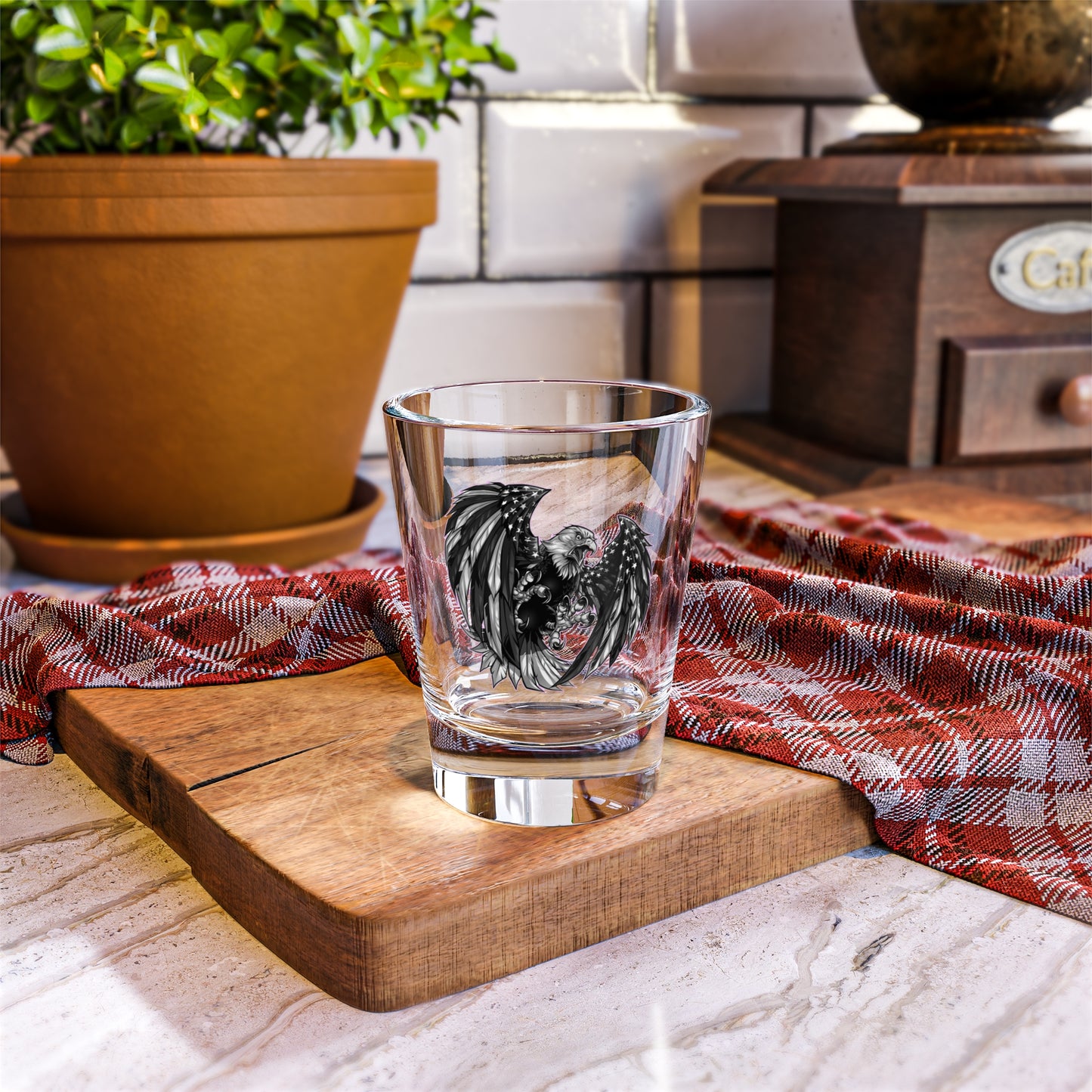 Screamin Eagle Shot Glass, 1.5oz