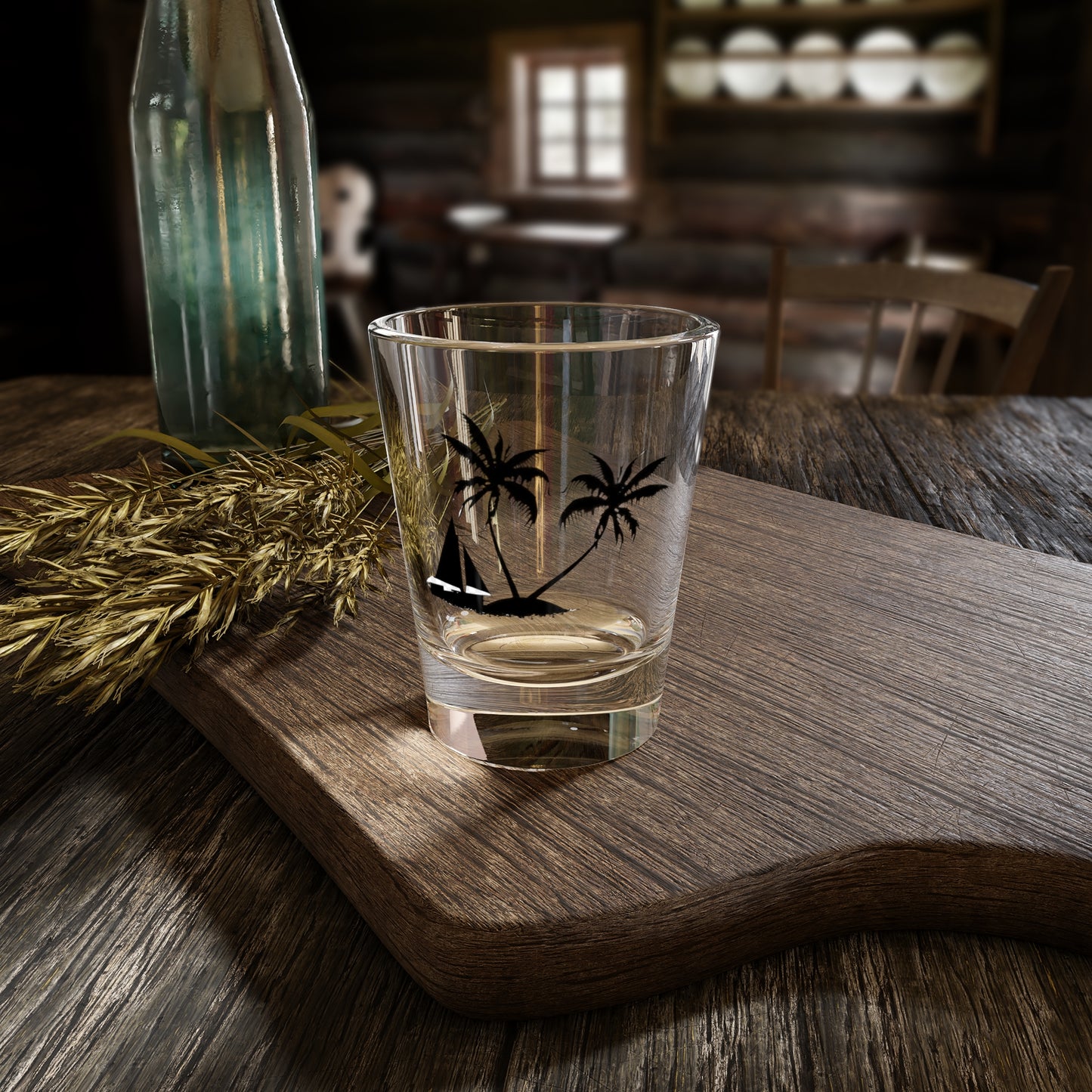 Summer Island Shot Glass, 1.5oz