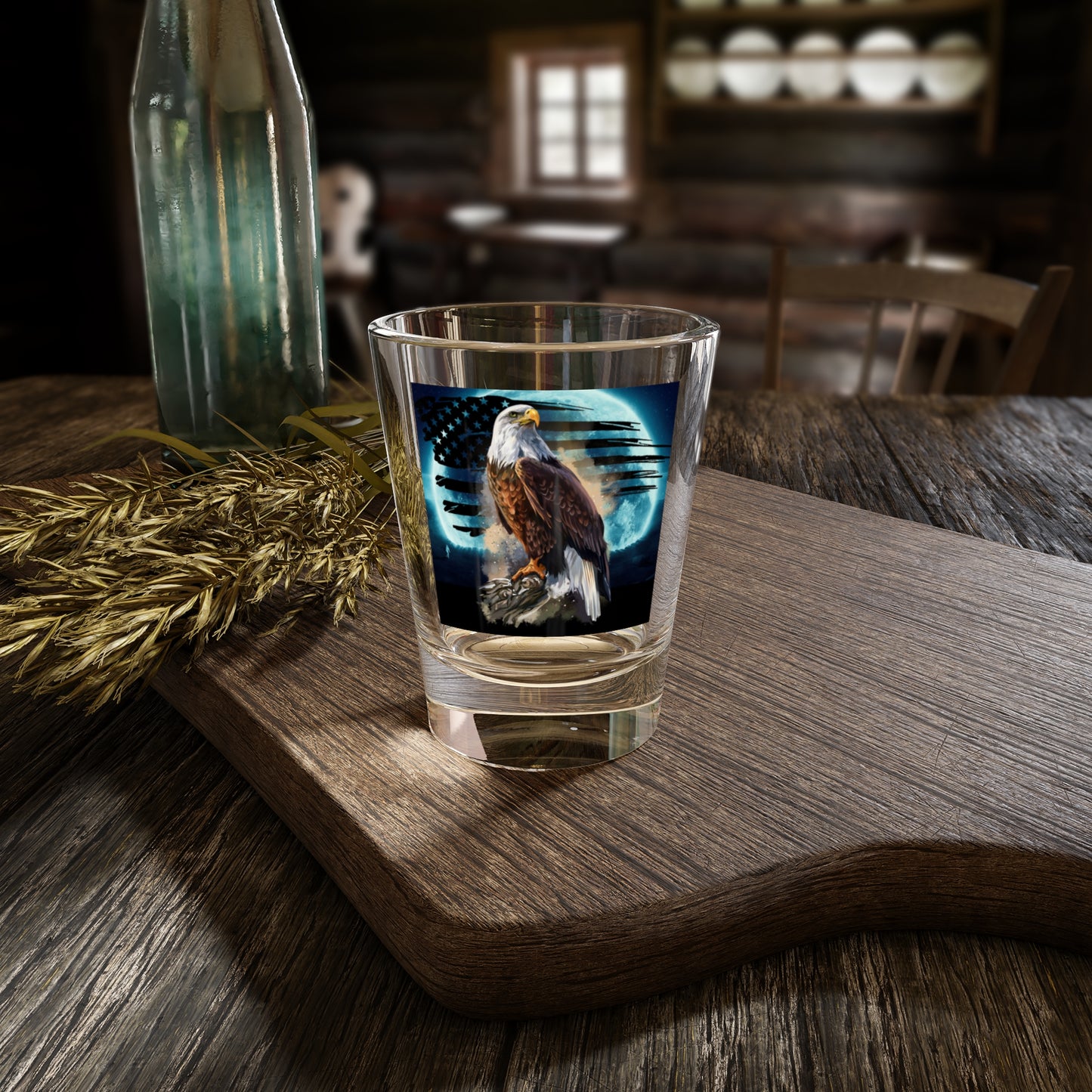 Proud American Shot Glass, 1.5oz