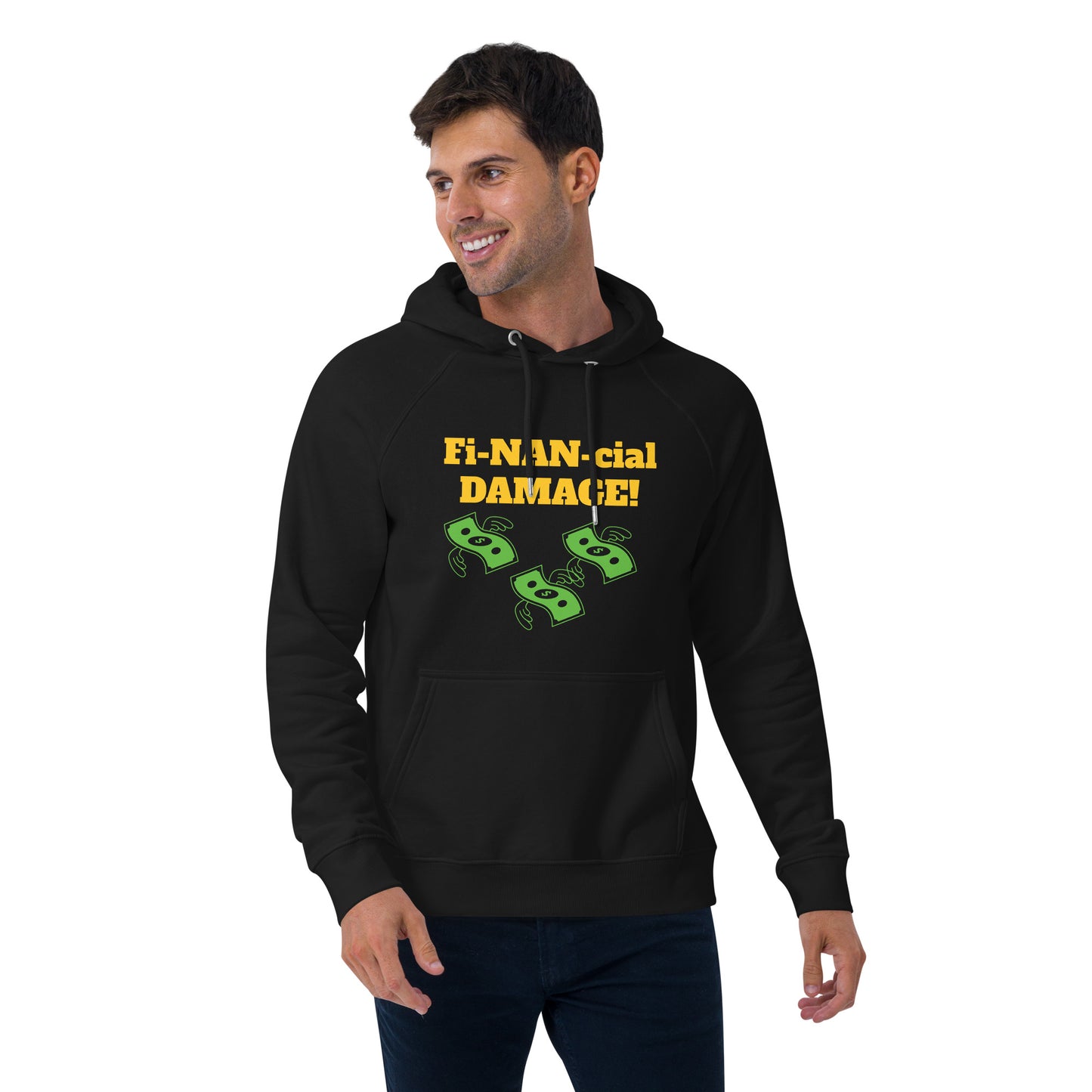 Fi-Nan-cial damage hoodie