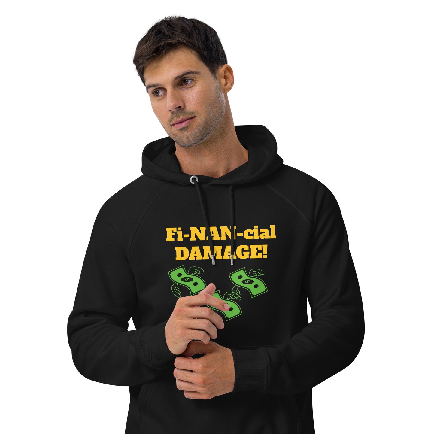 Fi-Nan-cial damage hoodie