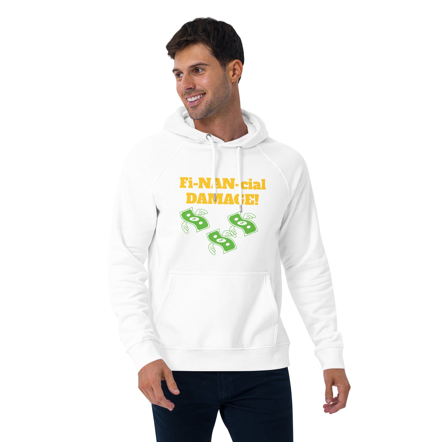 Fi-Nan-cial damage hoodie